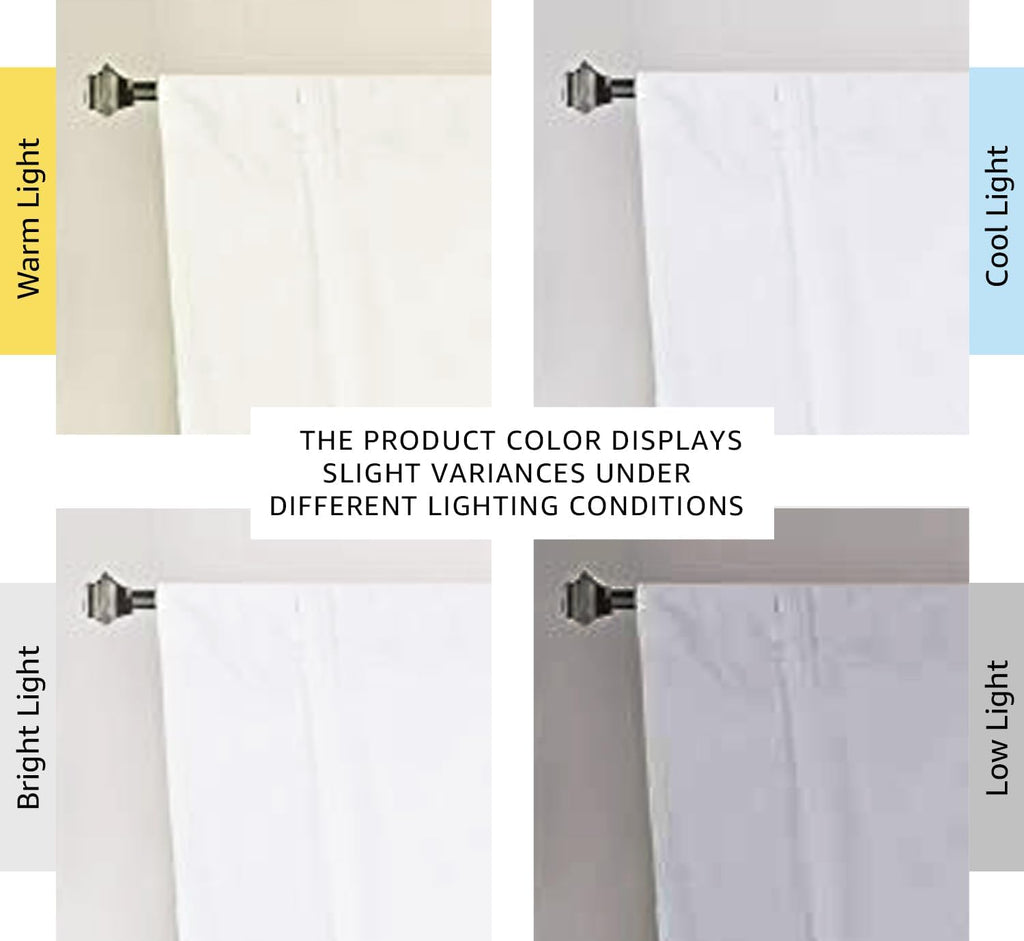 Pure White Thermal Tie Up Window Shade