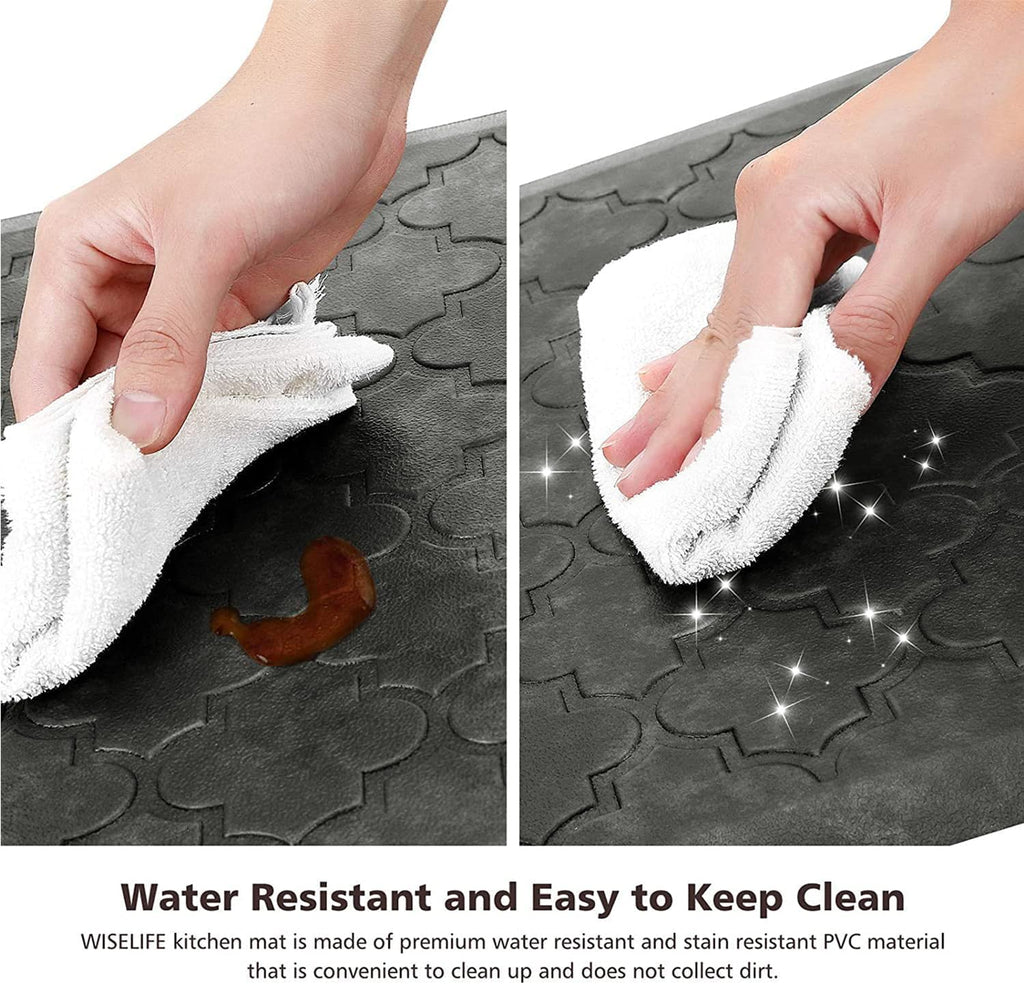 Grey Thick Anti Fatigue Kitchen Floor Mat