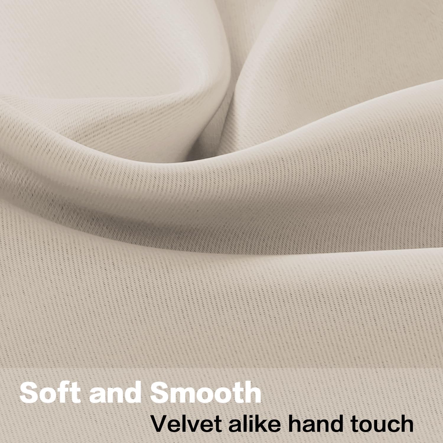 Natural Thermal Blackout Window Valances 2 Panels