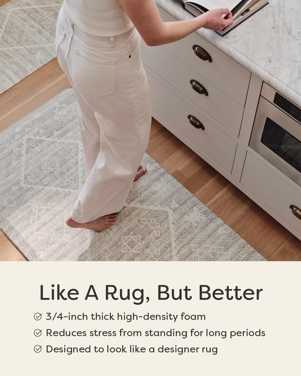 Georgia Clay Thick Anti Fatigue Standing Mat