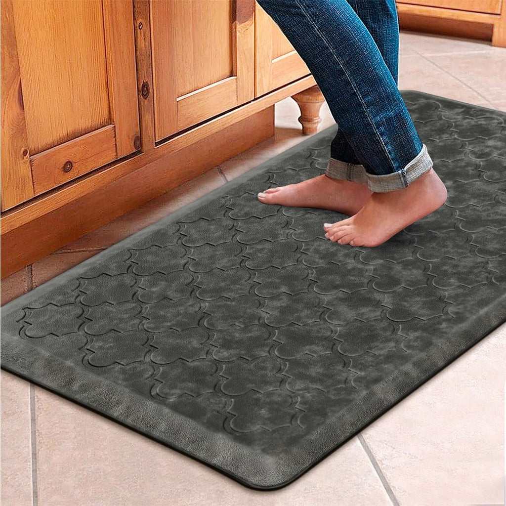 Grey Thick Anti Fatigue Kitchen Floor Mat