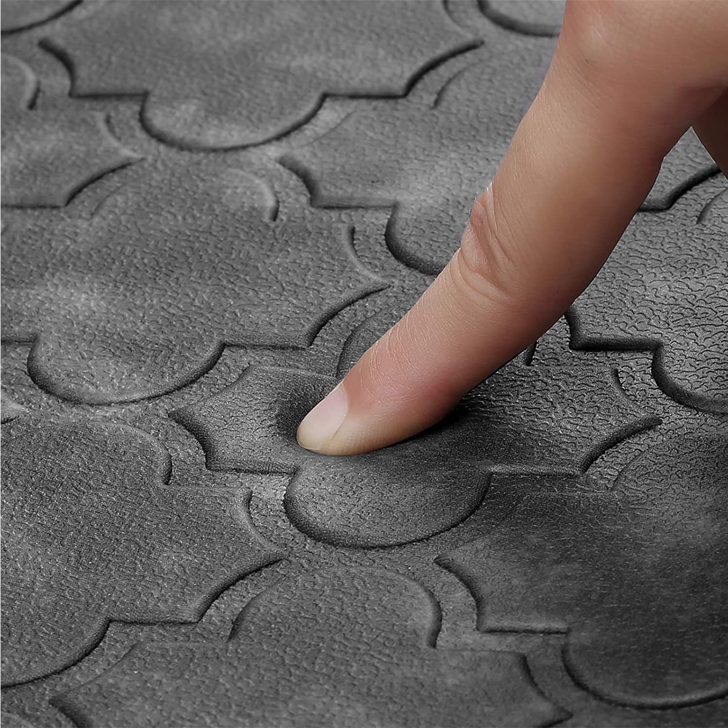 Grey Thick Anti Fatigue Kitchen Floor Mat