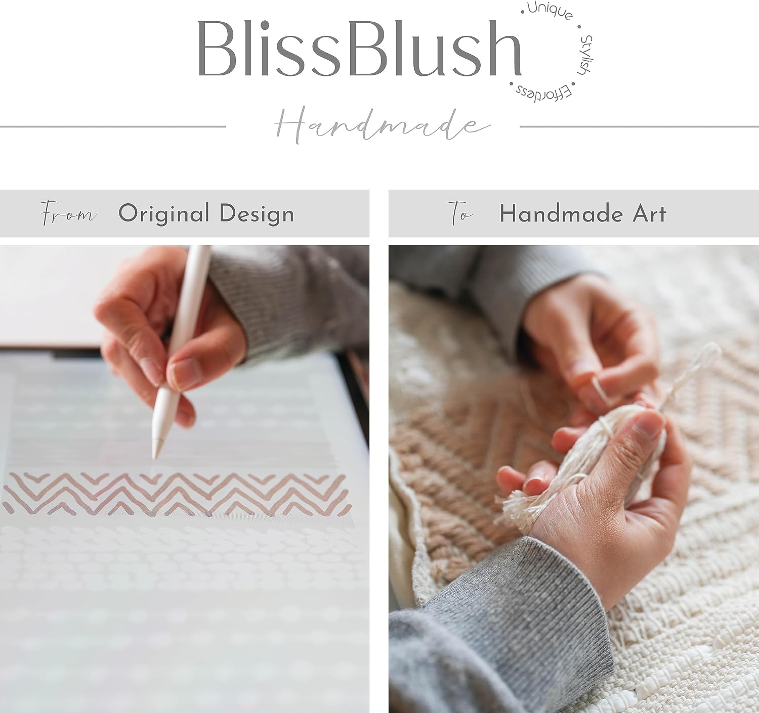 Cream Tufted Tassel Boho Lumbar Pillow Cover 1 Pack