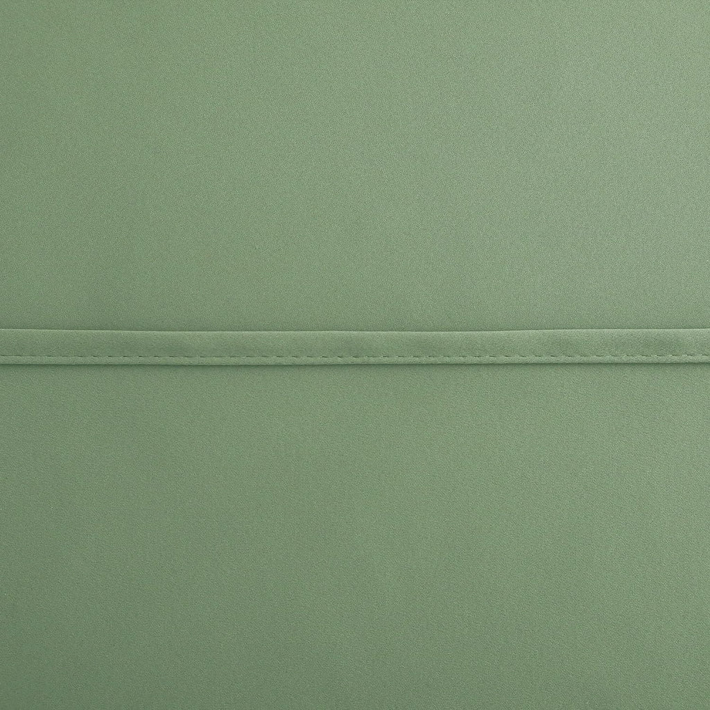 Sage Green Blackout Cafe Curtains 2 Pack
